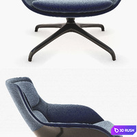 Herman Miller Striad 3D Model Corona