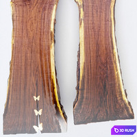 Wood Slab | Wooden slab 7pcs 3D Model Vray, Corona