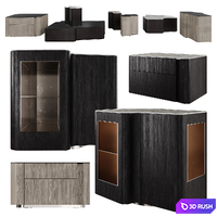 Minotti / LOU set 3D Model Corona