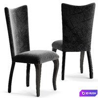 Corte Zari EVA Chair and FLORA Table 3D Model Vray