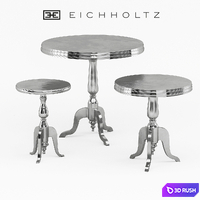 Eichholtz side table Nantucket S, M, L 3D Model Vray