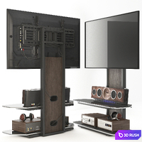 Television stand, acoustics