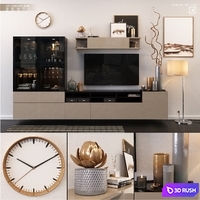 IKEA_BESTA_set_3 3D Model Corona