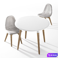 Table set 3D Model
