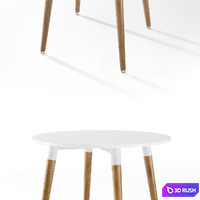 Table set 3D Model Corona