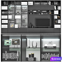 Roche Bobois | Set 38 3D Model Vray