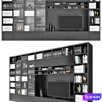 Roche Bobois | Set 38 3D Model Vray