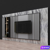 TV Zone 38 3D Model Vray, Corona