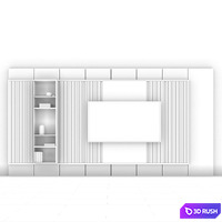 TV Zone 38 3D Model Vray, Corona