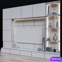 Tvzone-16 3D Model Vray, Corona