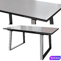Table Rovena 160 3D Model Corona