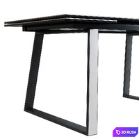 Table Rovena 160 3D Model Corona