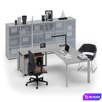 Office workspace LAS OXI (v1) 3D Model Corona