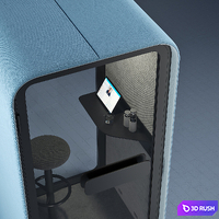 Martela podbooth 3D Model Corona