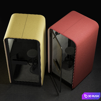 Martela podbooth 3D Model Corona