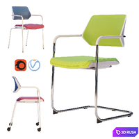 Steelcase - Office Chair Qivi Set1 3D Model Vray, Corona