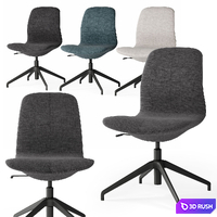 LÅNGFJÄLL Conference chair, Ikea 3D Model Corona