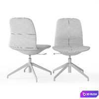 LÅNGFJÄLL Conference chair, Ikea 3D Model Corona