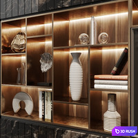 TV Set 95 3D Model Vray, Corona