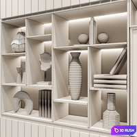 TV Set 95 3D Model Vray, Corona