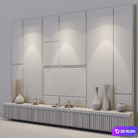 TV Set 97 3D Model Vray, Corona