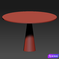 Rochelle dining chair 3D Model Vray, Corona