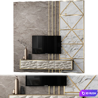Wardrobe TV No. 2 3D Model Vray