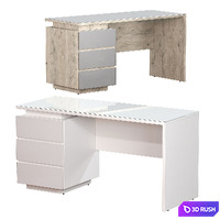 Desk Hoff Quart MD 767 3D Model Vray, Corona