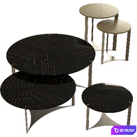 Tables FENDY Tolomeo 3D Model Corona