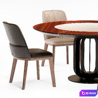 Cattelan Italia Belinda Chair 3D Model Corona