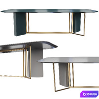 Plinto meridiani table 3D Model Corona