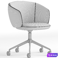 True Design Not office chair 3D Model Vray