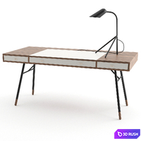 Office Set by BoConcept 3D Model Corona