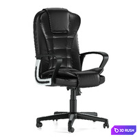 Office chair Tetchair Baron 3D Model Vray, Corona
