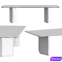 Visionnaire Galitsin Table 3D Model Vray, Corona