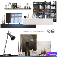 Gruppo Tomasella | Set 16 3D Model Vray, Corona