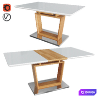 Table Solomon 3D Model Vray, Corona
