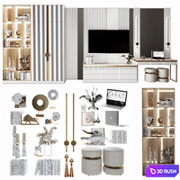 Composition in the bedroom_2 3D Model Vray