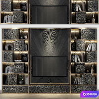 Cabinet Furniture_0159 3D Model Vray