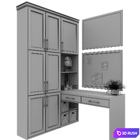 Rack for a nursery 3D Model Corona