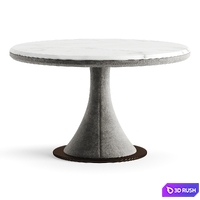 Longhi DAVID Coffee table 3D Model Vray, Corona