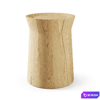Poliform dama table 3D Model Corona
