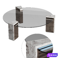 Visionnaire Admeto Low table 3D Model Corona