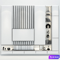 Furniture cabinet 0195 3D Model Vray