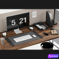 Office_furniture-01 3D Model Vray, Corona