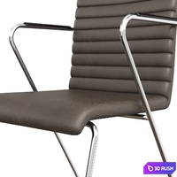 Task CF LE office table and chair 3D Model Corona