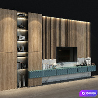 Cabinet Furniture_077 3D Model Vray
