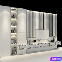 Cabinet Furniture_077 3D Model Vray