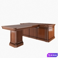 Senator head table 3D Model Vray