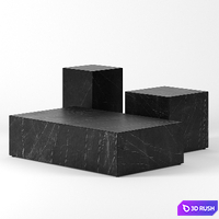 Plinth tables by Menu 3D Model Corona